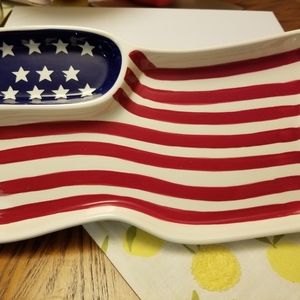 Stars  and Stripes Serving Tray